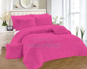 Fluffy Duvets 
1 PC Duvet 
1 PC Bedsheet 
2 PCS Pillow Cases 
2 PC