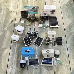 Plug and Play 4G PTZ Dual Triple Four Lens Solar Cameras Wholesale