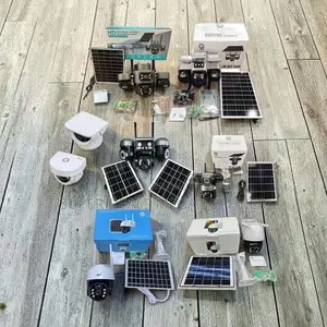 Energy Saving 4G PTZ Dual Triple Four Lens Solar Cameras Wholesale