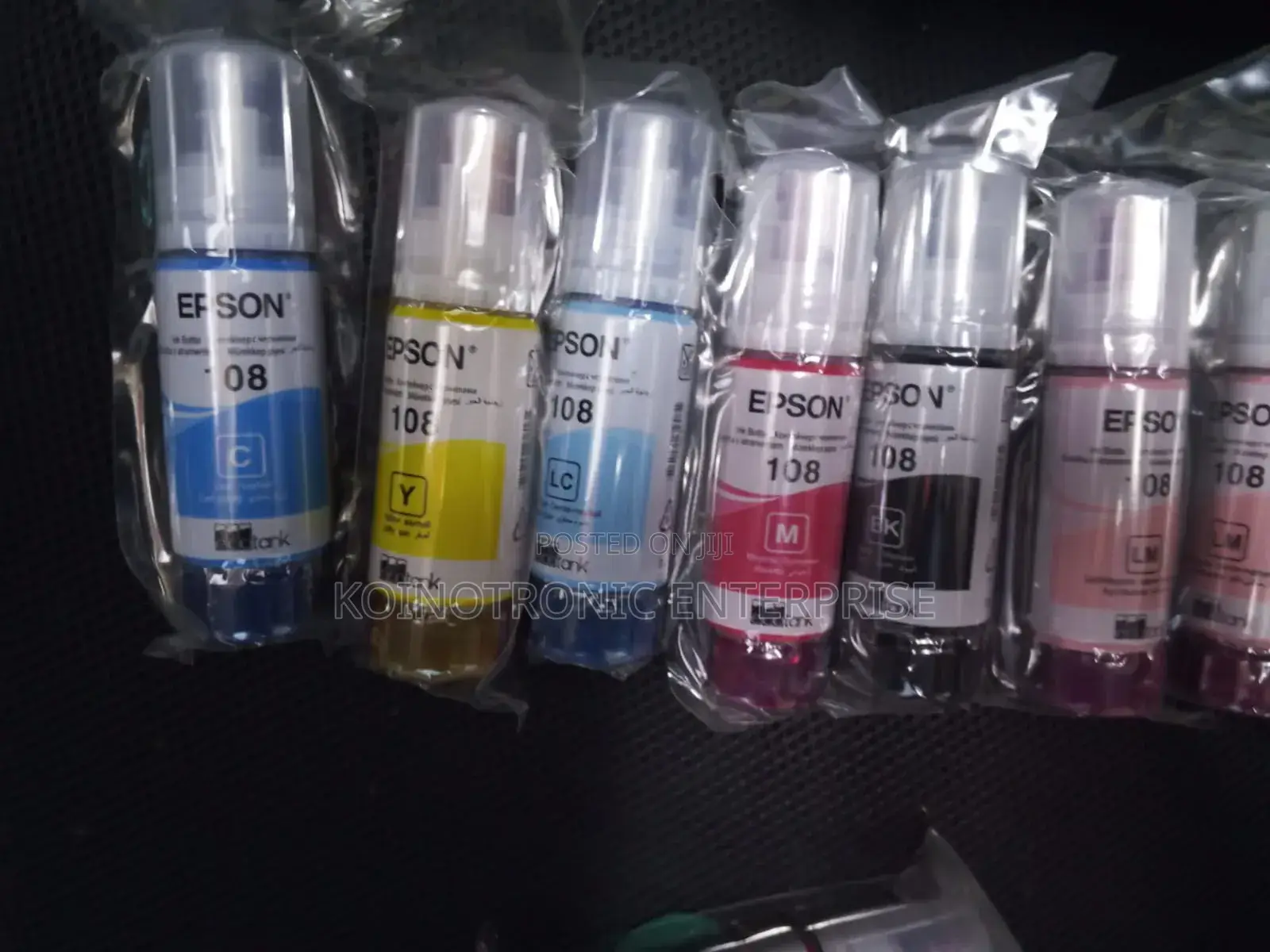 108 Epson Inks Available