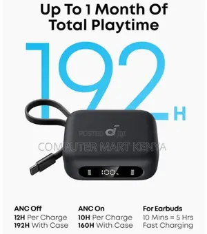 Anker Soundcore P41i Wireless Earbuds-Black