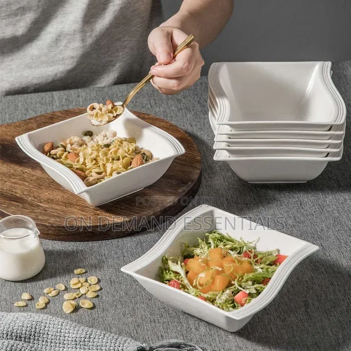 Fancy Shapely With Lines Bowl