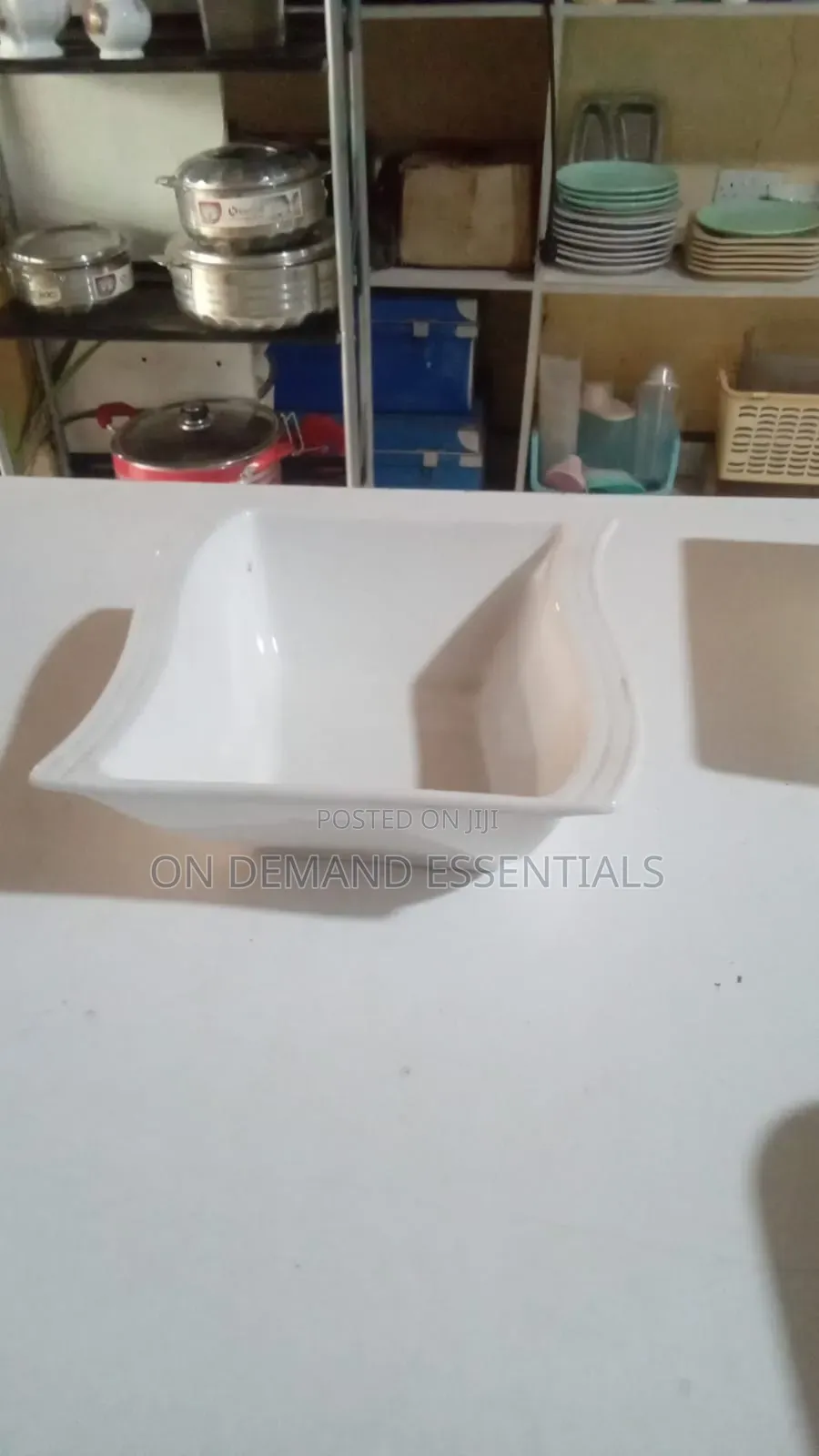 Fancy Shapely With Lines Bowl