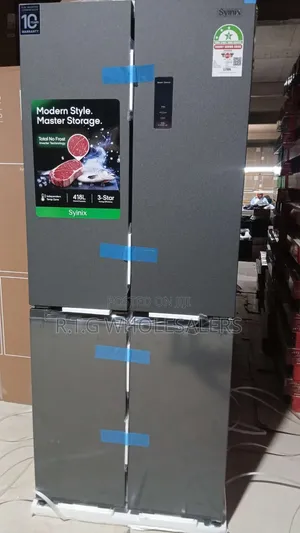 Syinix 421L French Door No Frost Fridge 4 Door