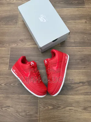 Nike Air Force1Triple Gym Red White Sizes _38,39,40,41,42,43,44,45