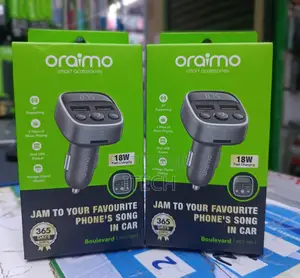 Oraimo Boulevard Bluetooth Car Charger FM Transmitter
