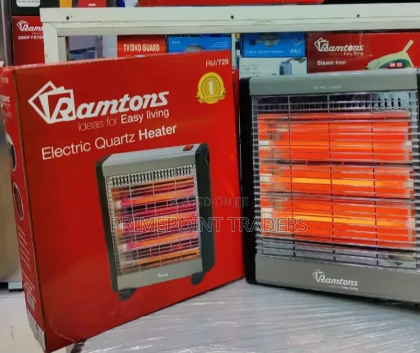 Ramtons RM/729 3-Bar Quartz Heater – Fast Efficient Warmth