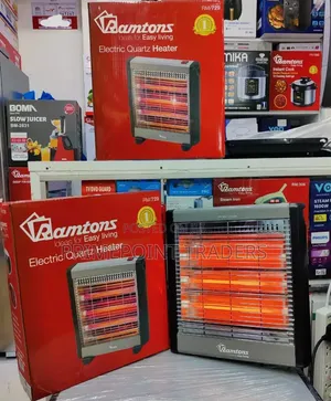 Ramtons 1200W Quartz Heater – Compact Convenient Heating