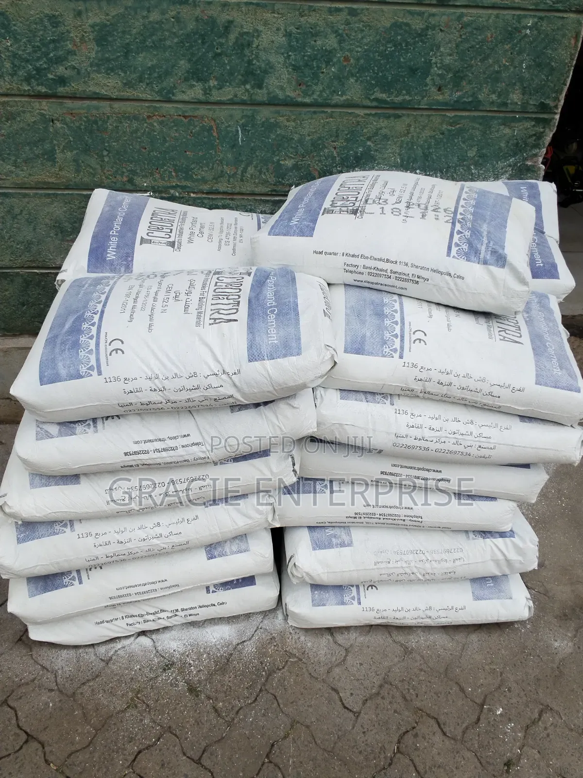 Construction White Cement, Cleopatra White Cement