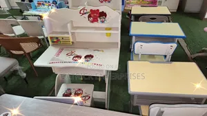 Height Adjustable Kids Study Desks and Chair Imported