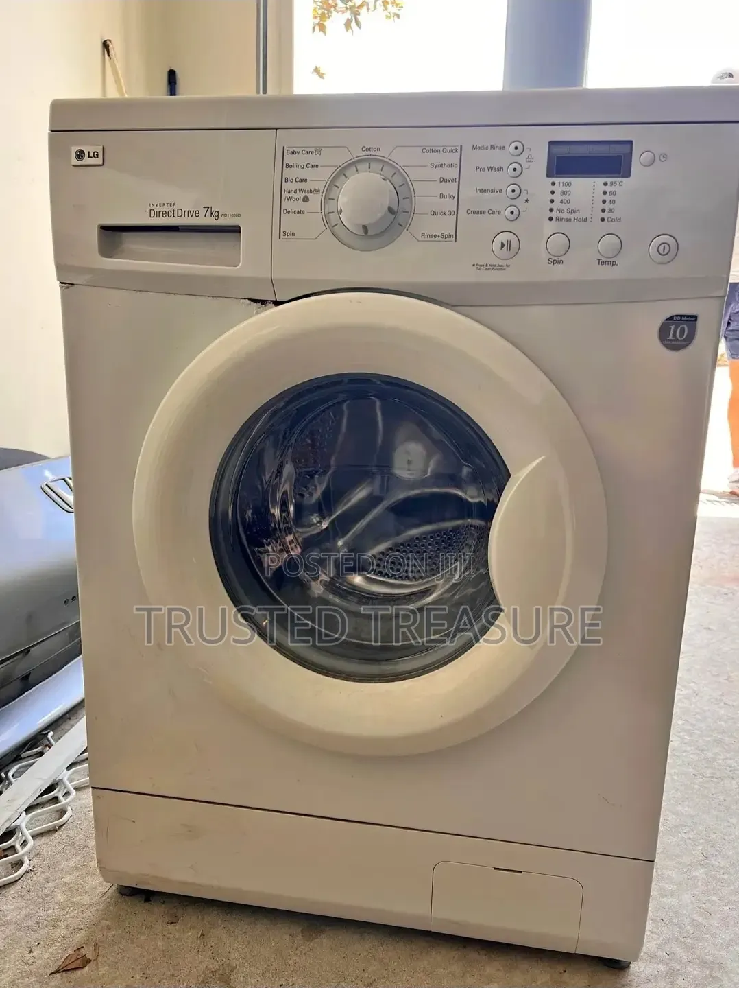 LG 7kg Front Loader Washing Machine