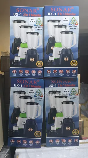 Sonar 2 in 1 Countertop Blender With 1.8L Jar