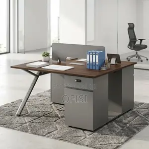 Workstation; 2-Seater Modular Office Workstation