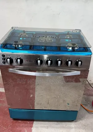 60cm*80cm Unitech 5 Burner Freestanding Full Gas Cooker