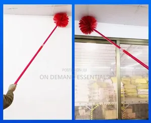 Extendable Cobweb Broom With Extension Pole