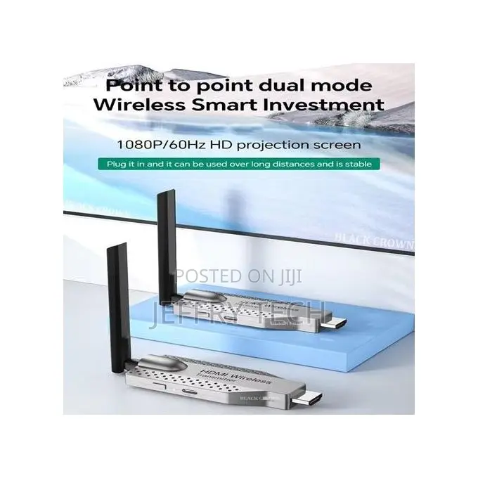 100m Range Wireless HD Transmitter Receiver Kit (HD-TX-RX) – 1080P