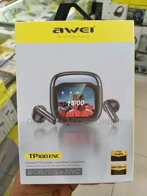 Awei T100 Anc Wireless Bluetooth V5.4 Earphones.