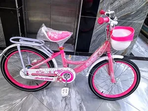 Size 20 Ladybird Pink Girl Bike