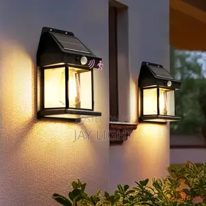 Outdoor Solar Wall Light With Motion Sensor