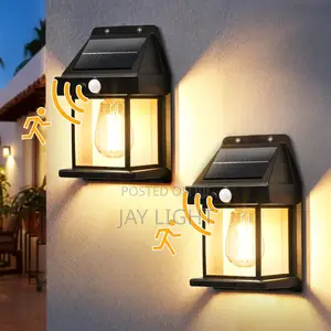 Weather-Proof Solar Wall Light, Motion Sensor