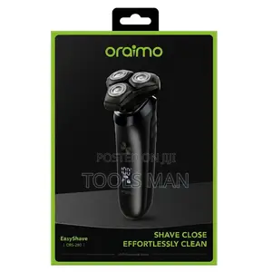 Smoother. Rotary Shaver Oraimo ORS-280 Rechargeable 3D Floating Blades