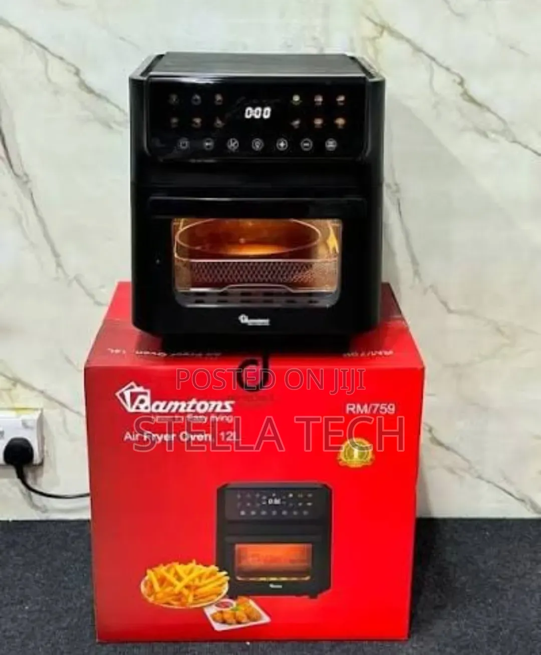 Ramtons 12lt Air Fryer Oven-Rm/759