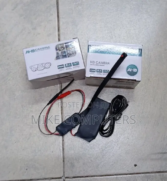 Wireless WiFi Connection Pinhole CCTV Camera Audio