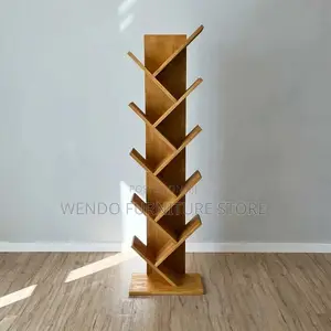 Bookshelf : Tree Alta Oak Wooden Bookcase