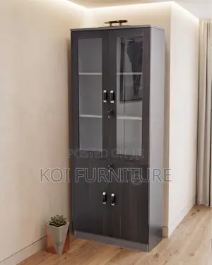 Office Cabinet; Two Doors Home and Offices Storage Wooden Cabinet
