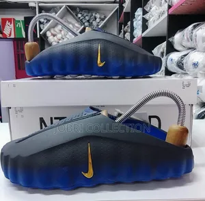 Nike Mind " Blackened Blue" Slides