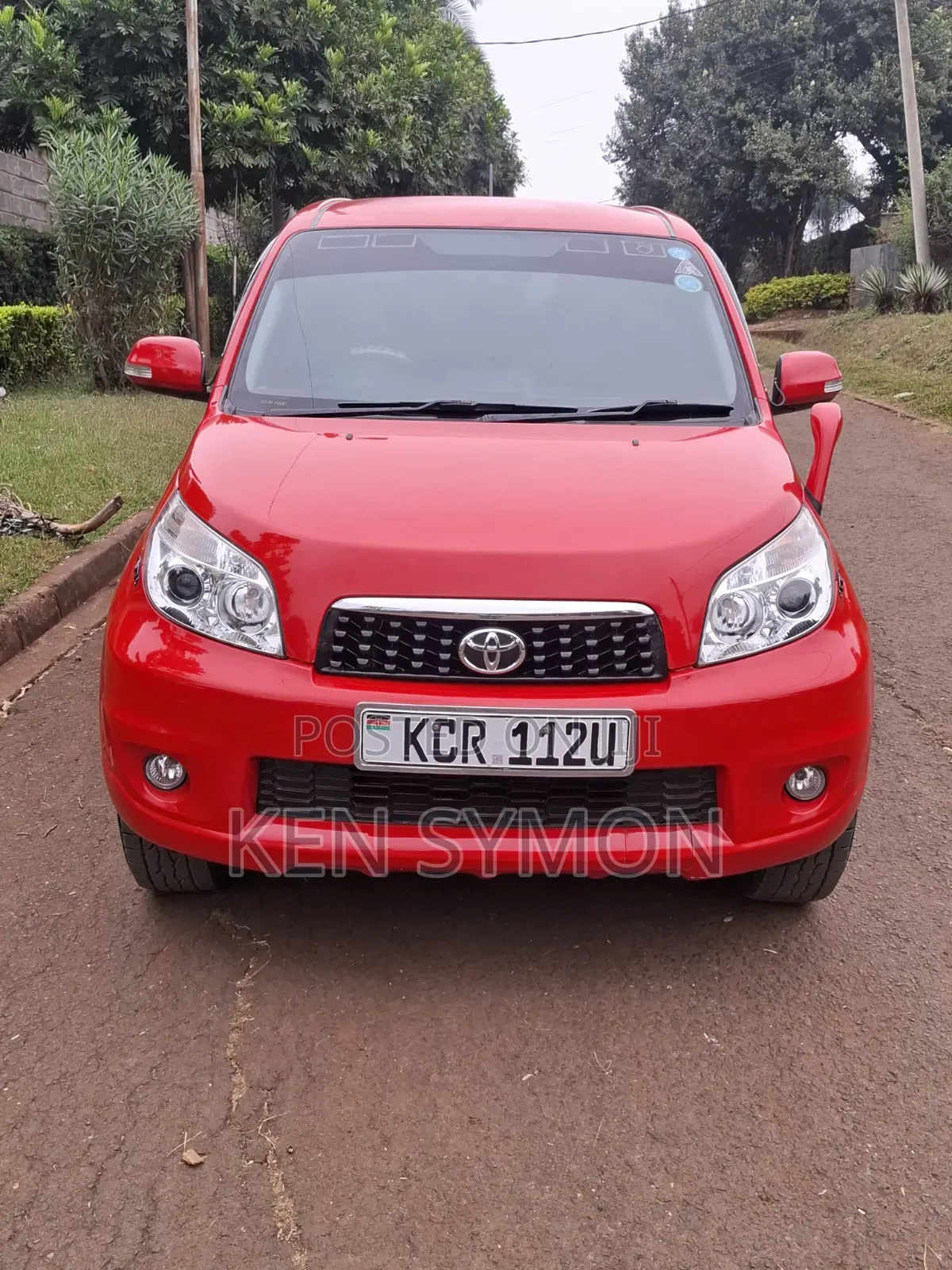 Toyota Rush 2012 Red