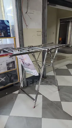 Stainless Steel Foldable X-Shaped Clothes Drying Rack