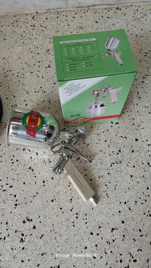 Asturo HVLP Spray Gun With Metallic Cup