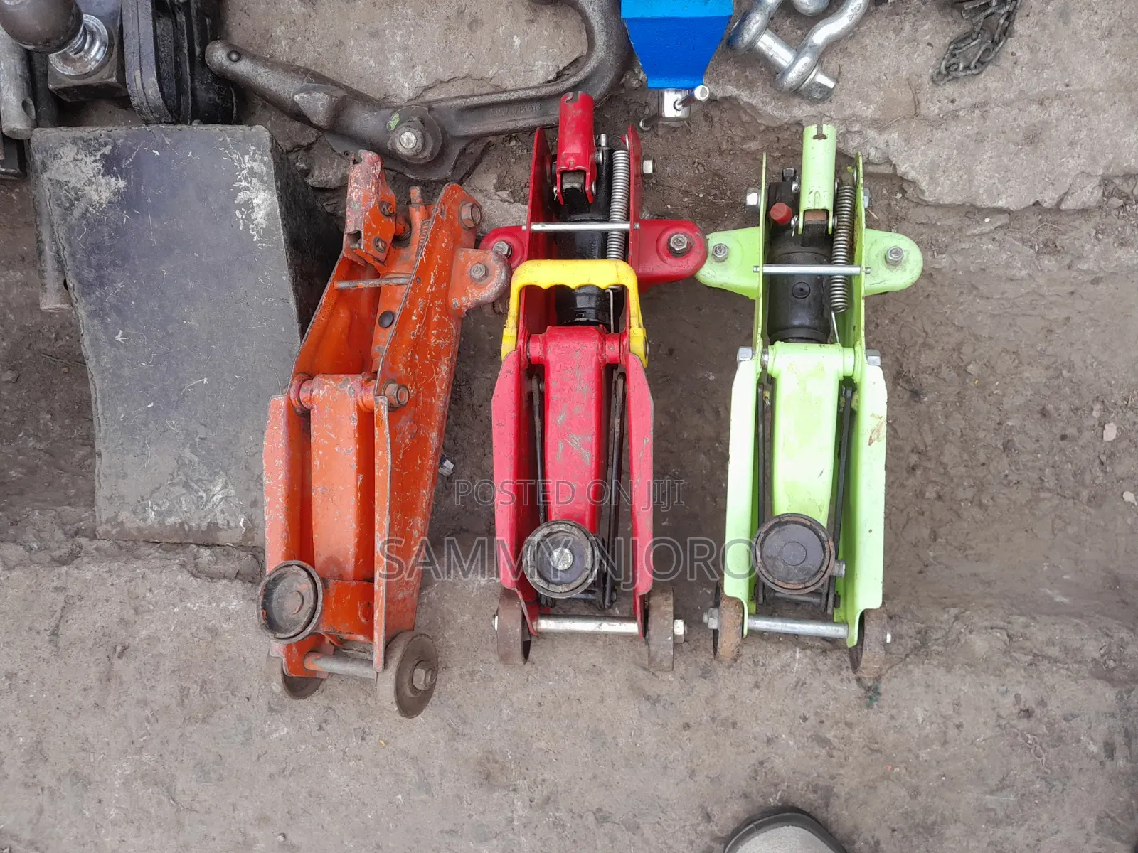 Used Trolley Jack Different Sizes
