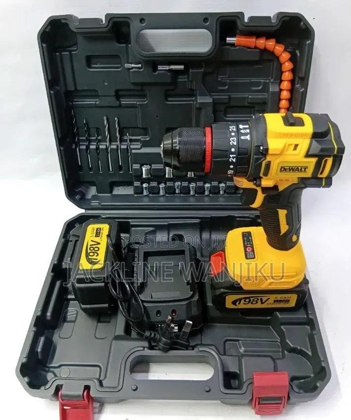 Highly Rated Professional Dewalt Cordless Drill 98v