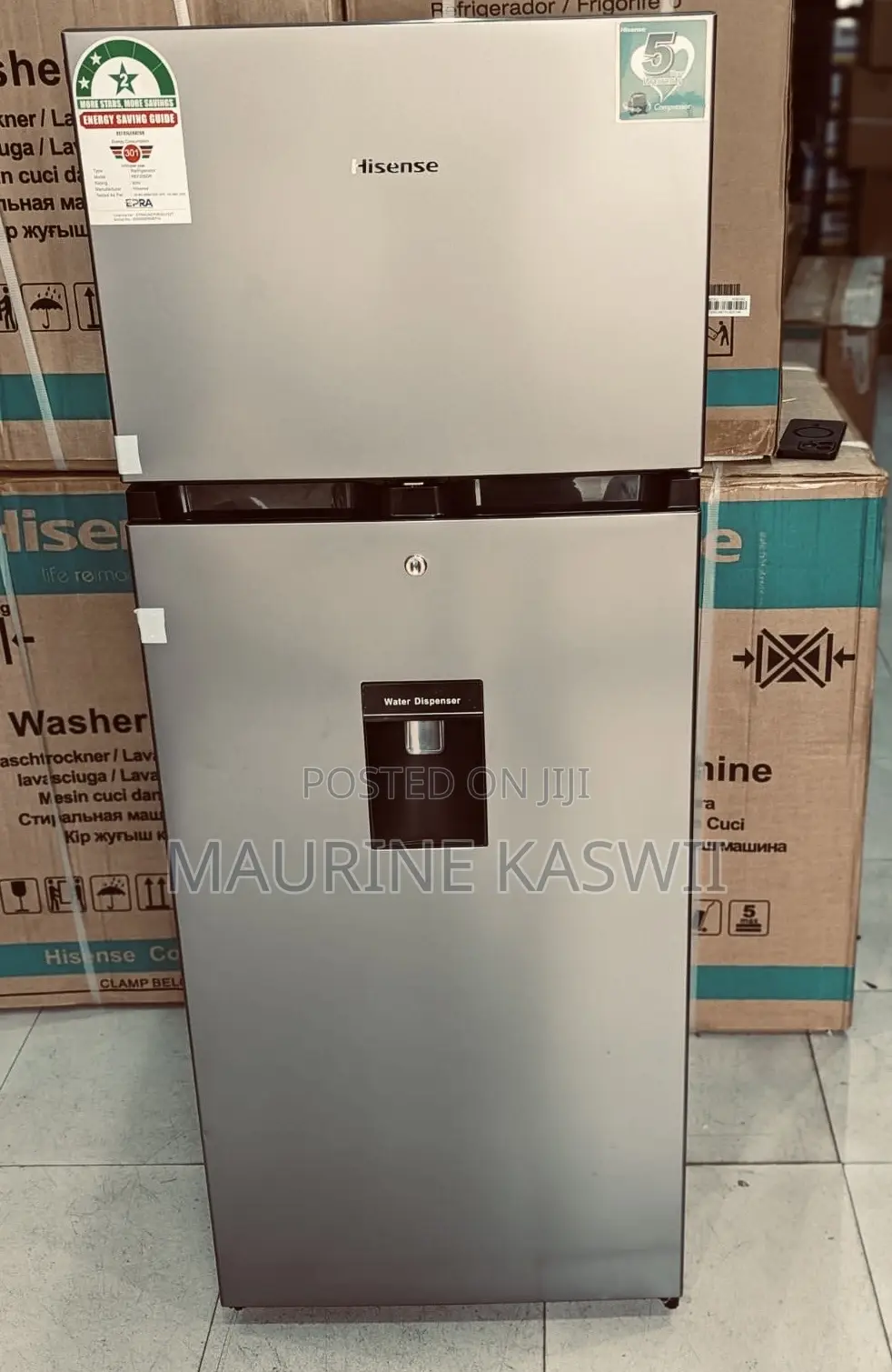 Hisense Double Door With Refrigerator Ref205rf