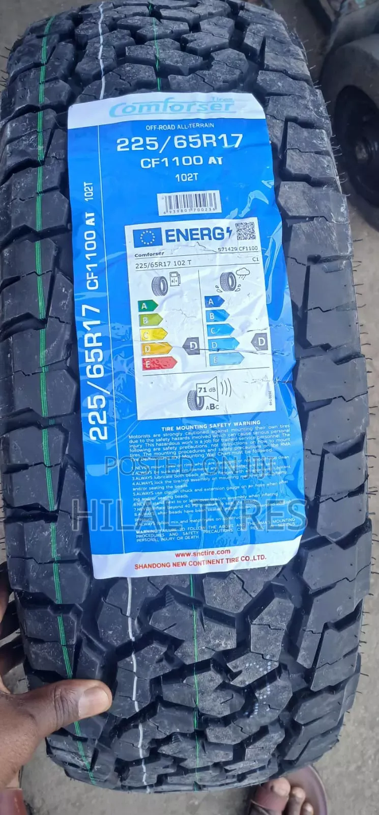225/65r17 AT Comforser