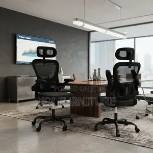 Office Chairs; Ergonomic High Back Orthopedic Style Office Chairs