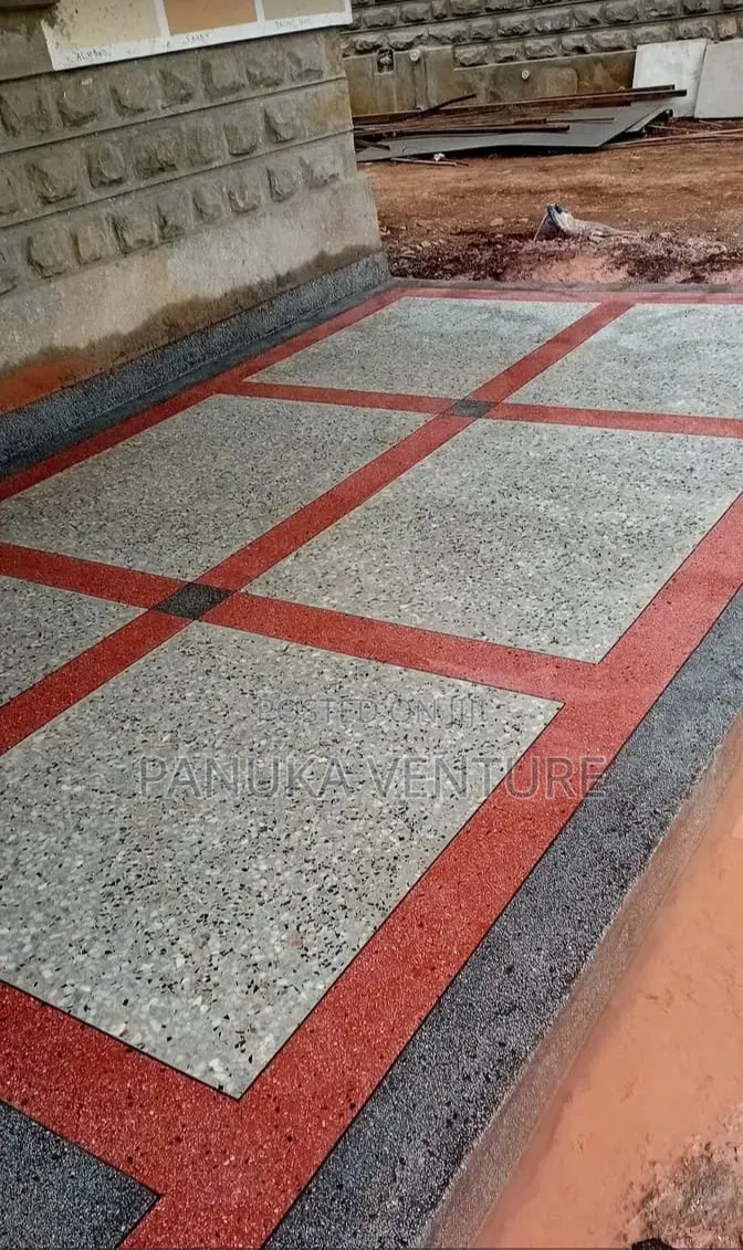 Terrazzo Epoxy Works. Supply Fixing