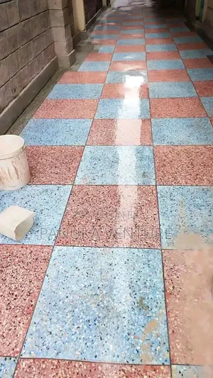Terrazzo Epoxy Works. Supply Fixing