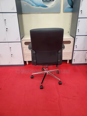 Mid Back PU Leather Office Chair