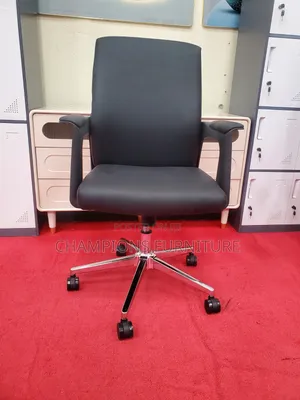 Mid Back PU Leather Office Chair