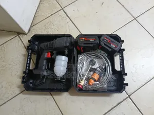Portable Wireless Pressure Washer With 2 Batteries