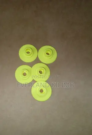 Yellow Plastic Round Livestock Ear Tags