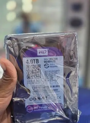 4tb Wd Purple Sata Surveillance HDD for CCTV Recording