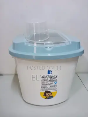 10kg Rice/Cereal Bucket With Measuring Cup