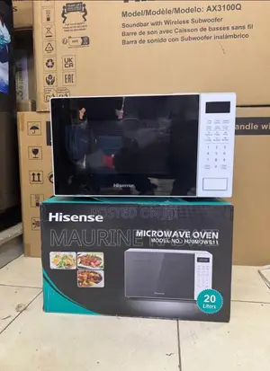 Hisense White Microwave Oven-20 Liters