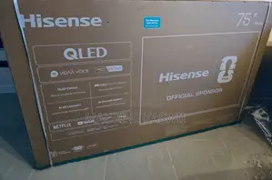 Hisense Qled 75” Inch Smart 75q6 Ai Upscalersponsored by Fifa