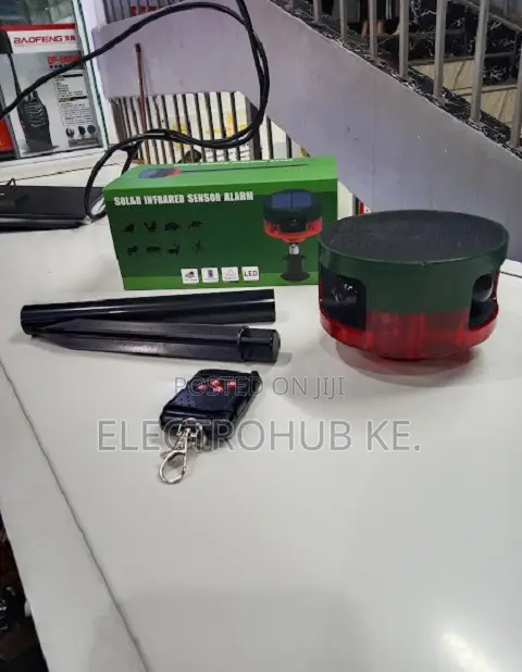 Solar Infrared Motion Sensor Alarm With Remote Control