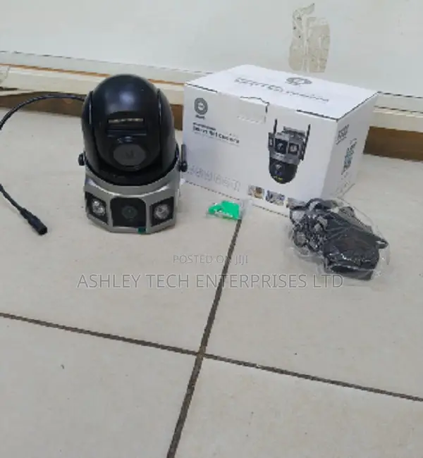 Pro Dual Lens Security Camera – Smart Motion Tracking